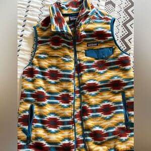 Patagonia Fleece Patterned Vest